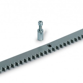 Listwa zębata do bramy metalowa 8 mm / 1 metr
